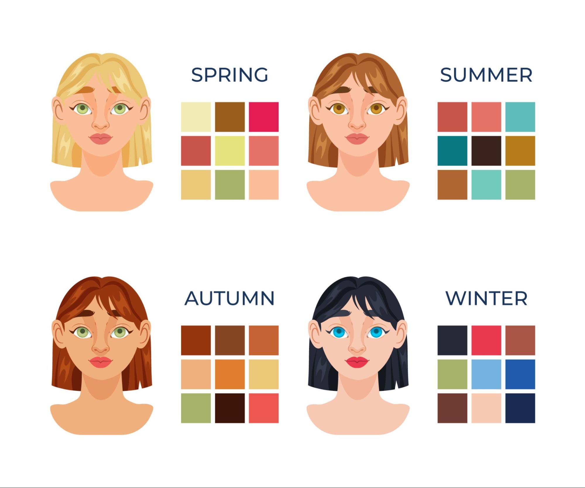 สี Personal Color 4 ฤดู